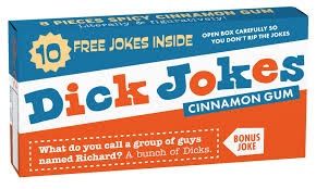 BlueQ Dick Jokes Gum