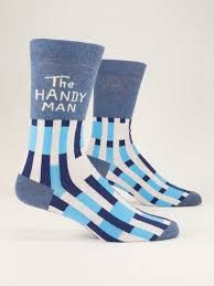 BlueQ socks Mens Handy Man- crew