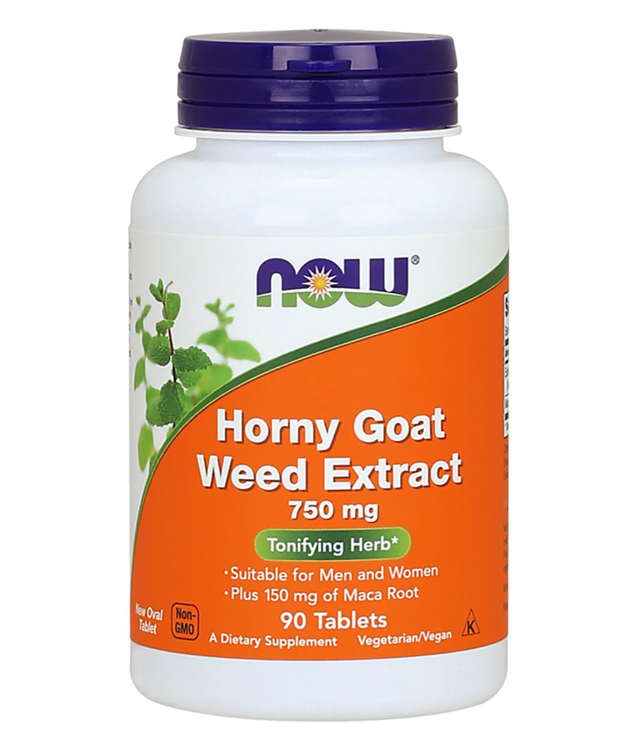 Horny Goat Weed Extract - 750 mg, 90 Tablets