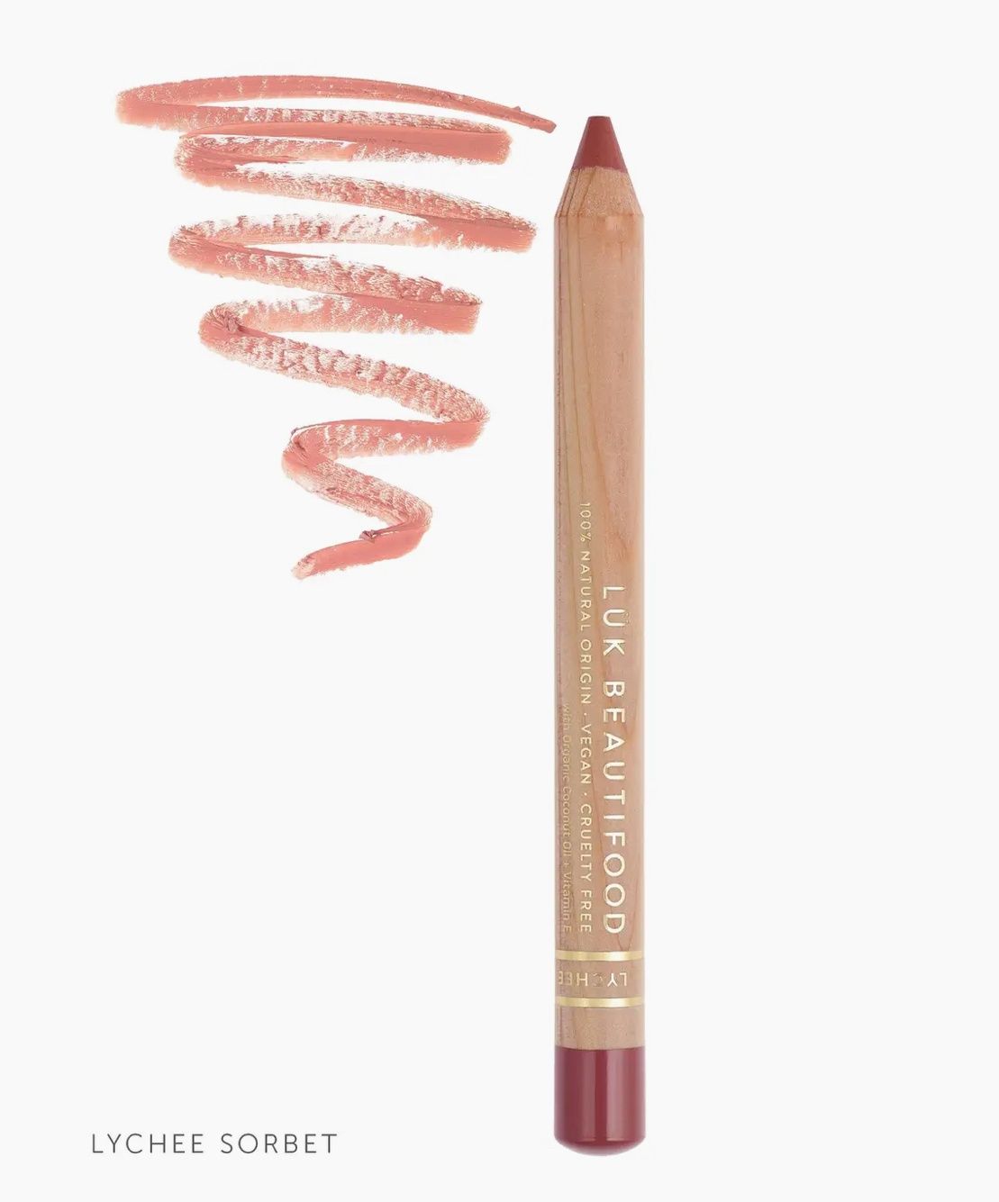 Luk  Beautifood   Lipstick  Crayon- Lychee Sorbet