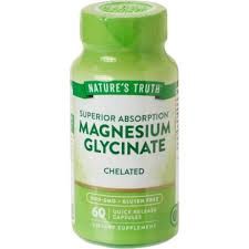 Magnesium Glycinate 665 Mg Chelated Quick Release Capsules - 60 ct.