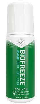 Biofreeze Roll-On 4% Menthol, 2.5 Fl Oz, 74 mL