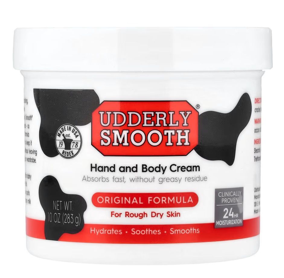 Udderly Smooth Hand &amp; Body Cream 24 hour Moisturization - 12 Oz