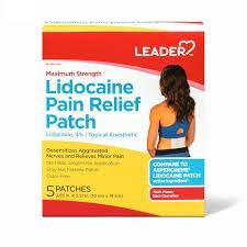 Lidocaine Pain Relief 4% Patch 3.93”x5.51” - 5 count
