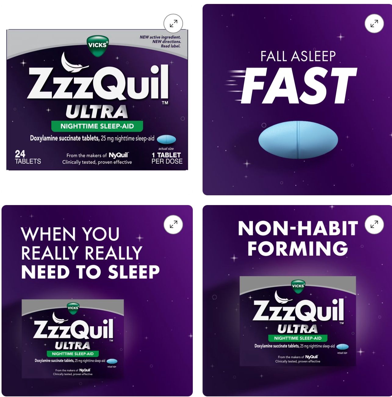 Vicks Zzzquil 25 Mg Liquicap