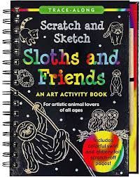 Scratch &amp; Sketch Sloths &amp; Friends