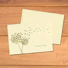 Dandelion Wishes Thank You Cards