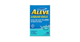Aleve Liquid Gels  220Mg 12 Hour 50 Capsules