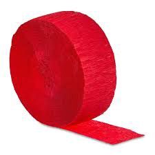 Party Streamers - Red
