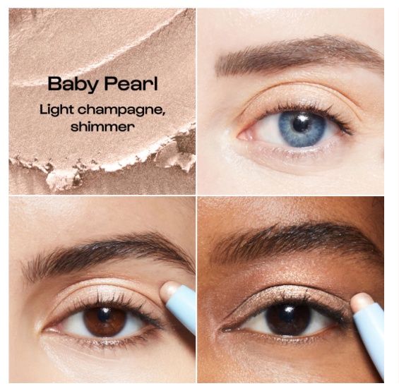 11 Hour Cream Eyeshadow &amp; Liner Stick - Baby Pearl (shimmer)