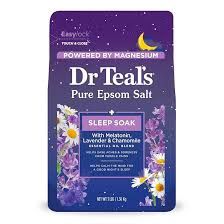 Dr. Teals Epsom Salt Sleep Soak with Melatonin, Lavender, and Chamomile