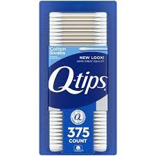 Q-Tips Cotton Swabs Swab 375 Ea