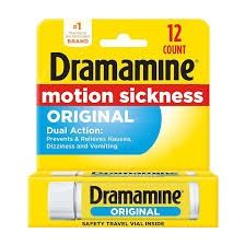 Dramamine Original Dual Action 50 Mg - 12 Tablets