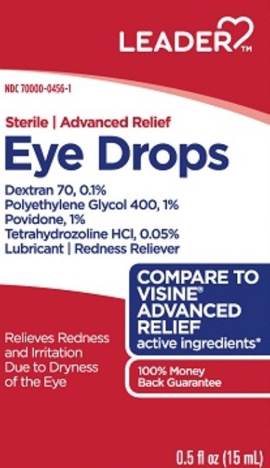 Leader Eye Drops Advanced Relief