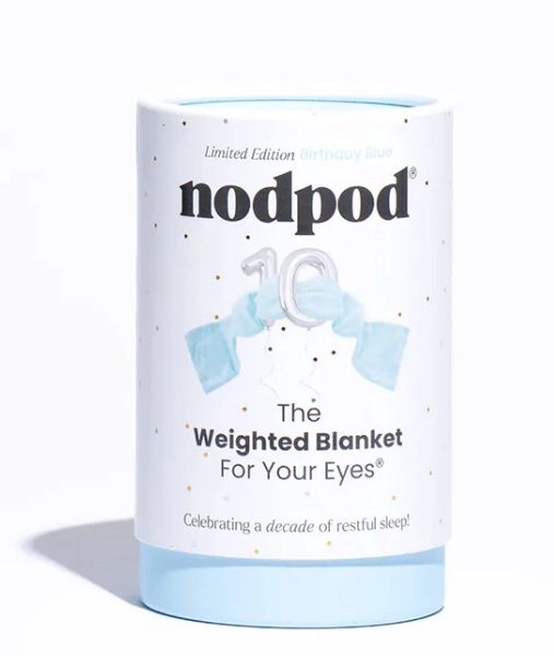 Nodpod Weighted Sleep Mask - Birthday Blue