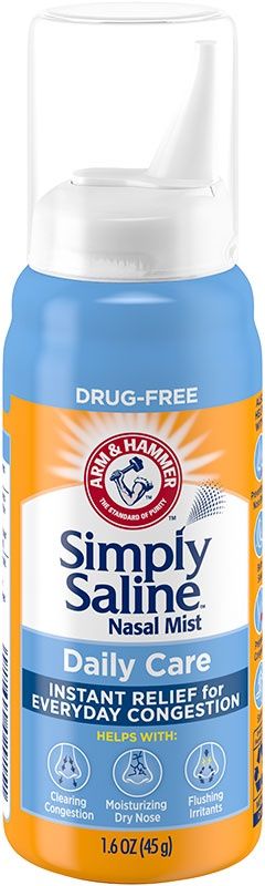 Arm &amp; Hammer Simply Saline 44 mL Daily Care Nasal Mist