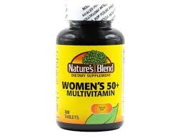 NATURE&#39;S BLEND MULTIVITAMIN WOMEN&#39;S 50+ TABLETS 120 CT