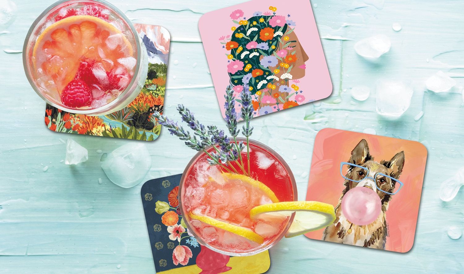 Mix and Match Make Your Own Hot Foil Coasters