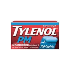 Tylenol Pm 25-500Mg Tabs 100 Ea