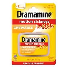 Dramamine Chw Kids Grape 8