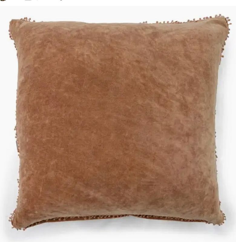 Fawn Velvet Pillow