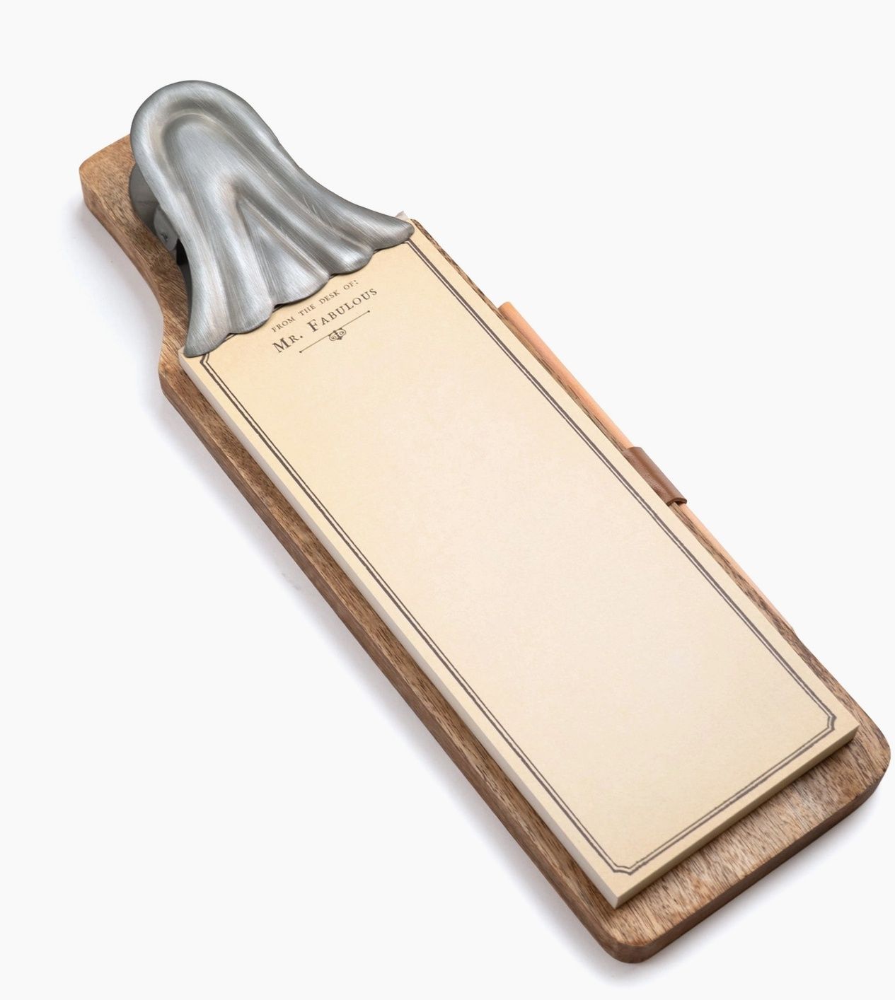 Wooden Market Clipboard