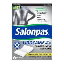 Salonpas Pain Relieving Gel-Patch 6 Ea (3-15/18x5.5 in.)