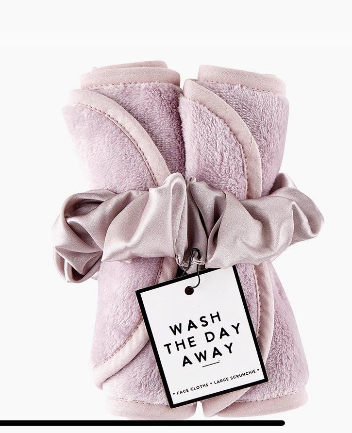 Face Cloth + Scrunchie Set - Lilac Ash