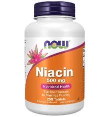 Niacin 500mg 250 ct.