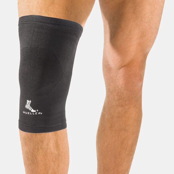 Elastic Knee Support Black, Lg