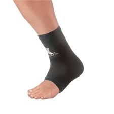 Elastic Ankle Support, Black, Sm