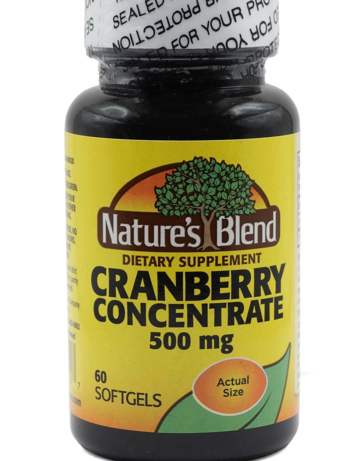 Cranberry Concentrate - 500mg, - 60 Capsules