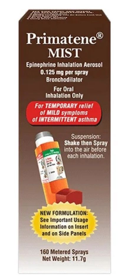 Primatene MIST Epinephrine Oral Inhalation Aerosol