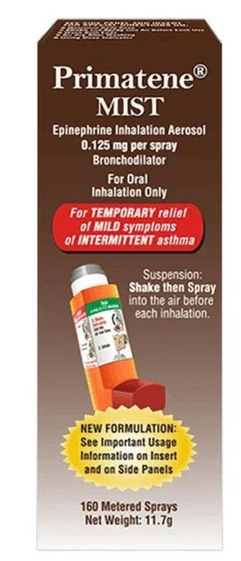 Primatene MIST Epinephrine Oral Inhalation Aerosol