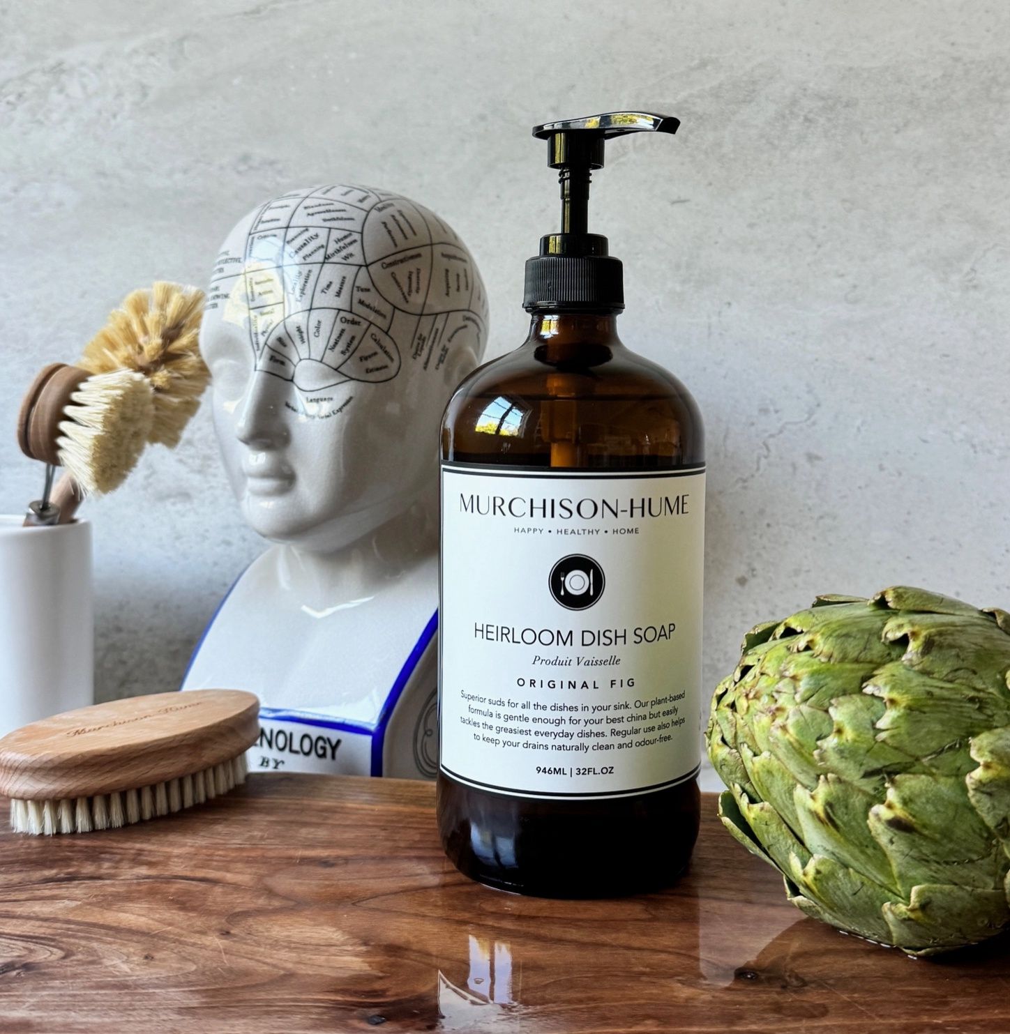 Murchison-Hume Heirloom Dish Soap | Non-Toxic 17oz Heirloom Dish Soap Original Fig - 1