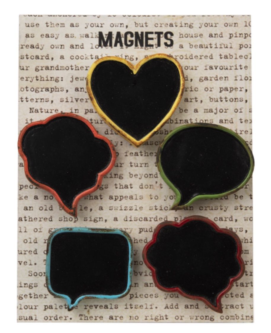 ChalkBoard  Saying Magnets (Each)