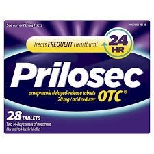 Prilosec OTC 24 Hour 20mg - 28 Delayed-Release Tablets
