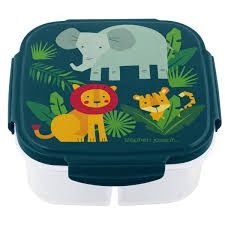 Snack Box With Ice Pack - Jungle Animals