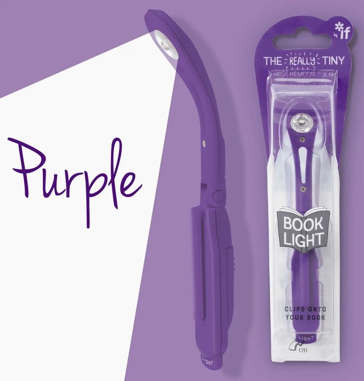 The Really Tiny Book Light - Purple