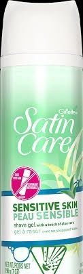 Gillette Satin Care Shave Gel Sensitive Skin - 7oz