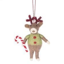 Wool Christmas Critter (assorted styles) ornament