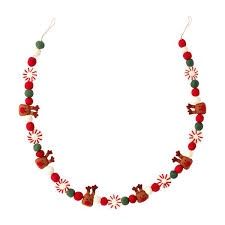 Wool ReindeerGarland