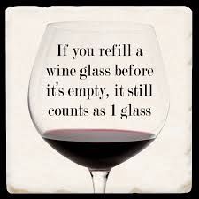 Tipsy Coaster "...1 glass"