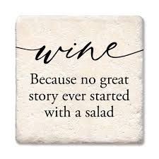 Tipsy Coaster WINE Because no great story...