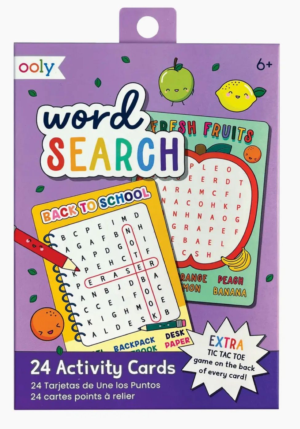 Word Search Activity Cards