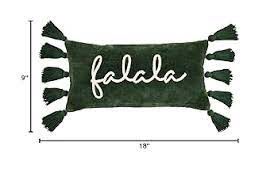 Fa-la-la Christmas Pillow