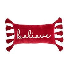 Believe Christmas Pillow