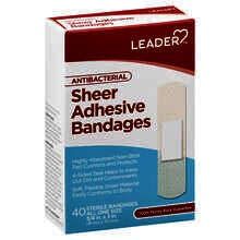 Leader Bandage Sheer Atibacterial