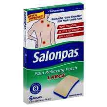 Salonpas Large Pain Relieving Patch - 6 Patches