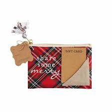 Share Some Merry Tartan Gift Pouch